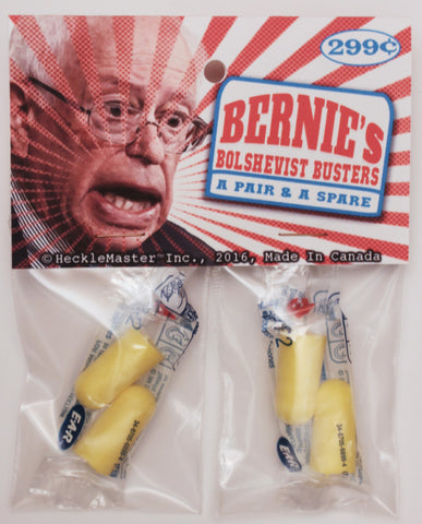 Anti-Sanders Ear Plugs