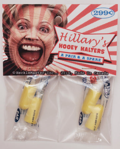 Anti-Clinton Ear Plugs