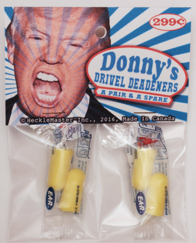 Anti-Trump Ear Plugs